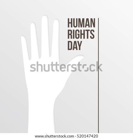 International Human Rights Day. Vector Illustration