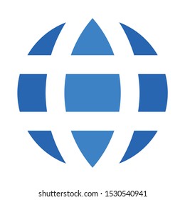 International icon in flat style
