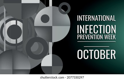 International Infection Prevention Week. Design Suitable For Greeting Card Poster And Banner