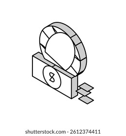 international investment isometric icon vector. international investment sign. isolated symbol illustration
