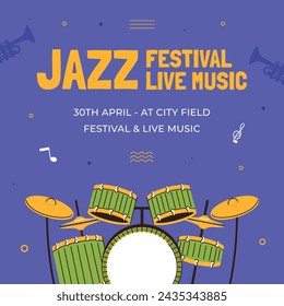 International Jazz Day Celebration. World Jazz Day background. Happy Jazz Day. April 30. Cartoon Vector illustration design for Poster, Banner, Flyer, Greeting, Card, Cover, Post, invitation, Event.