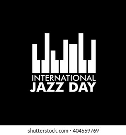 International Jazz Day Design. Vector Illustration.