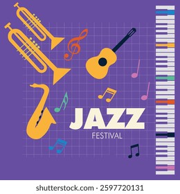 international jazz day poster design	
