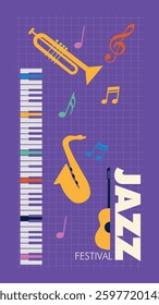international jazz day poster design	
