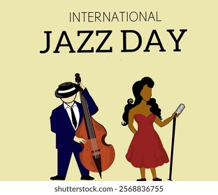 International Jazz Day Vector illustration design