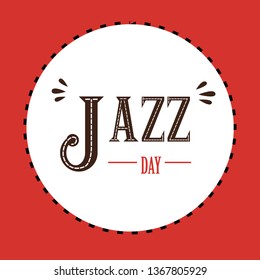 International Jazz Day Vector Template Design Illustration