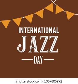 International Jazz Day Vector Template Design Illustration