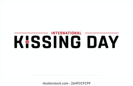 Projeto do Dia Internacional do Beijaço em fundo branco, Projeto tipográfico do Dia Internacional do Beijaço, Projeto vetorial do Dia Internacional do Beijaço, Dia Internacional do Beijaço