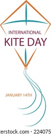 International Kite Day.VEctor 10 eps

