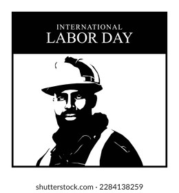 International Labor Day background. Appreciation, Historical, Work. Vector illustration. 