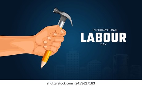 International Labor Day, Labour day, May 1st, Social Media Post