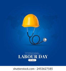 International Labor Day, Labour day, May 1st, Social Media Post