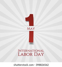 International Labor Day May 1st greeting Poster