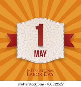 International Labor Day realistic Holiday Banner