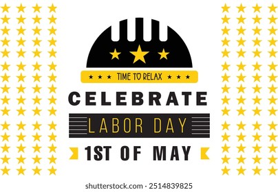 International Labor Day T-Shirt Design, USA national holiday t-shirt for employees
