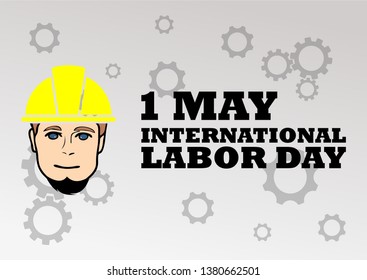 International labor day vector