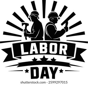 International labor day vector design