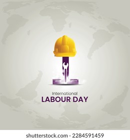 International Labor Day vector illustration creative. International Labour Day awareness creative design. International workers' day.