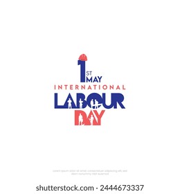 International Labour Day. 1st May. labour day social media post.