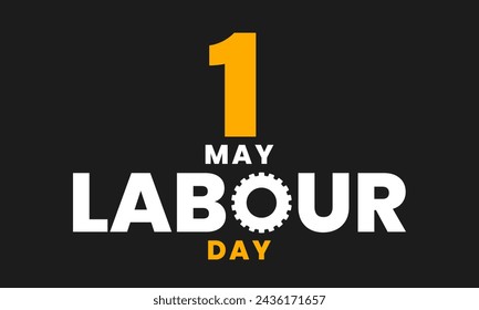 International labour day, May 1. Labor day concept background. Vector illustration