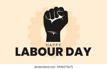 International labour day, May 1. Labor day greeting background. Vector illustration