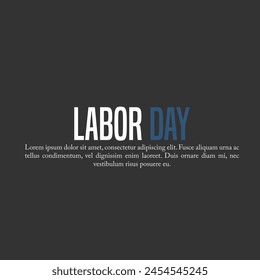 International Labour Day, May 1st. 