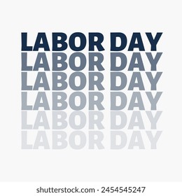 International Labour Day, May 1st. Lettering and text effect 