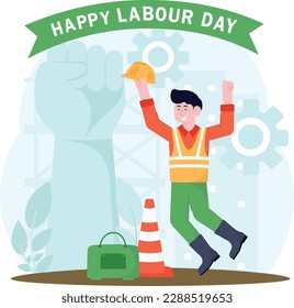 The International Labours Day Illustration