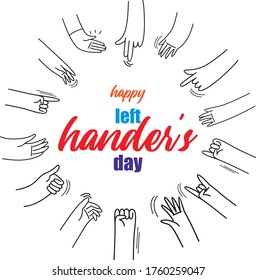 Left Handers Day Images Stock Photos Vectors Shutterstock