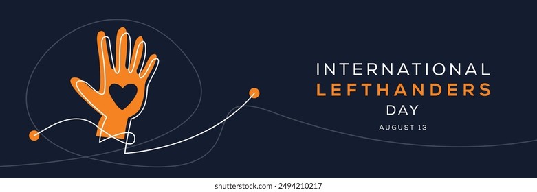 International Lefthanders Day, held on 13 August.