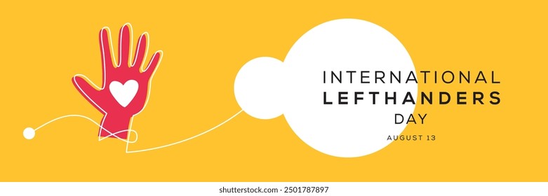 International Lefthanders Day, held on 13 August.
