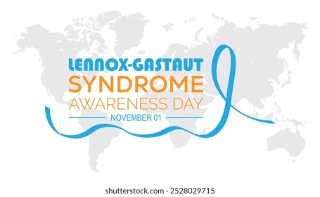 International Lennox Gastaut Syndrome Awareness Day is observed every year on November. Medical Healthcare Awareness concept. background, placard, banner template Vector illustration design.