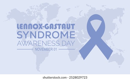 International Lennox Gastaut Syndrome Awareness Day is observed every year on November. Medical Healthcare Awareness concept. background, placard, banner template Vector illustration design.