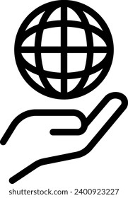 international line icon illustration vector