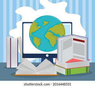 international literacy books and computer