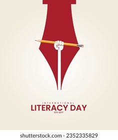 International Literacy day, Literacy day creative work