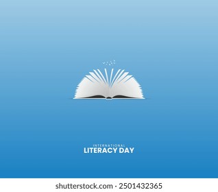 International Literacy Day, Literacy Day, Education day concept. vector design.