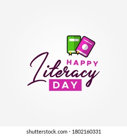 International Literacy Day Vector Design Illustration