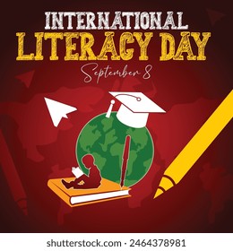 International Literacy Day Vector illustration