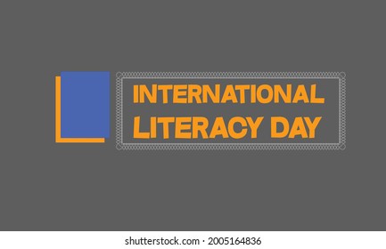 Plantilla vectorial del Día Internacional de la Alfabetización
