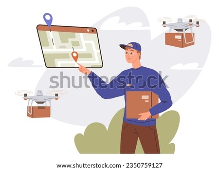 International logistic. Global delivery export. Vector. Supply delivery chain management significantly impacts businesss inventory delivery processes Timely worldwide shipping is heavily reliant