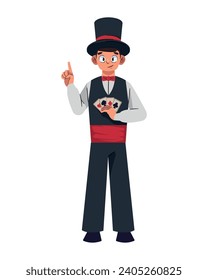 international magicians day festive illustration