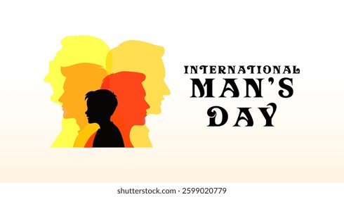 International man's day, campaign pose n solidarity and support for men's rights and gender equality