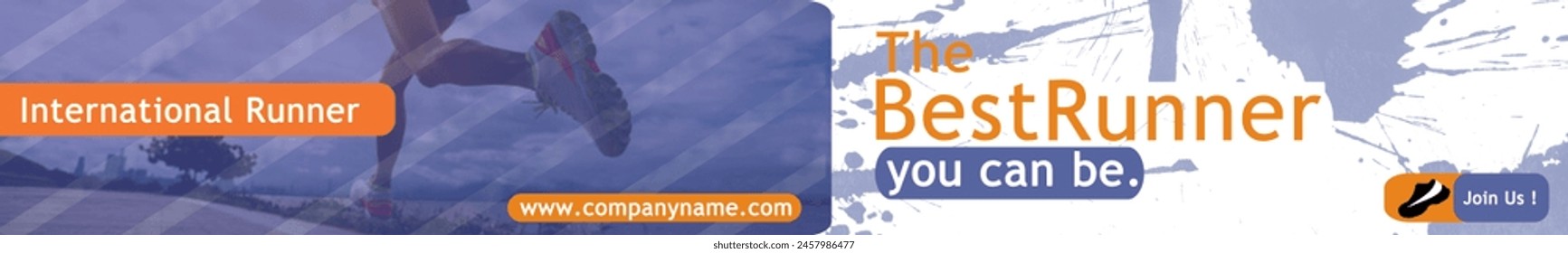international marathon banner, international runner banner background