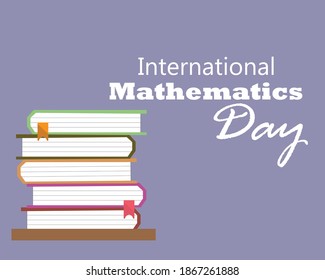International Mathematics Day Vector Illustration.
