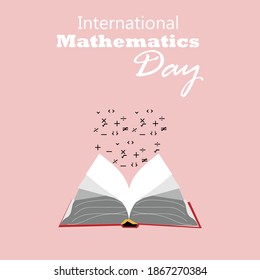 International Mathematics Day Vector Illustration.