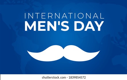 International Men's Day Background Illustration