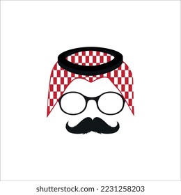 International Men's Day, A Gulf man wearing a mustache for the month of November The Saudi mustache