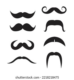 international men's day mustache vector illustration design