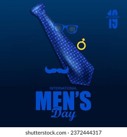 International Men's Day is observed on November 19th each year to celebrate and promote the well-being of men.